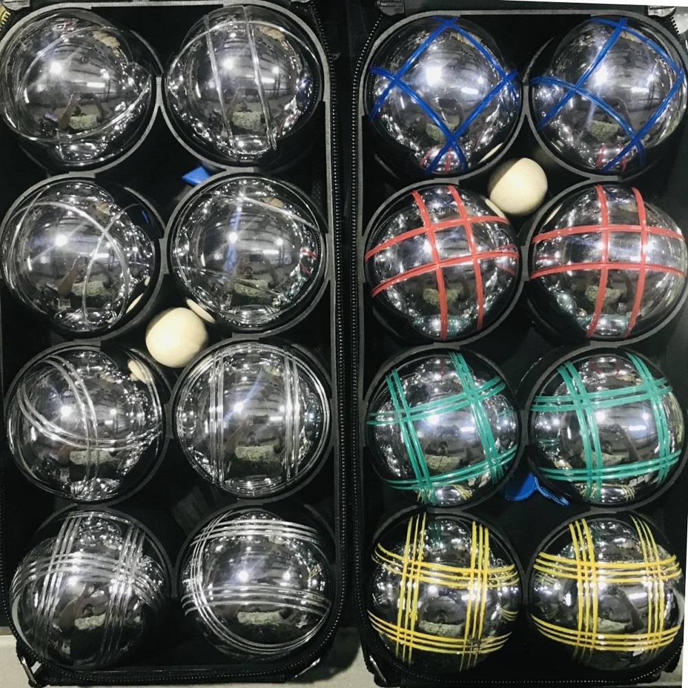 9 Ball Set Boule Bocce Ball Outdoor Toys Plastic Boules Jack Games