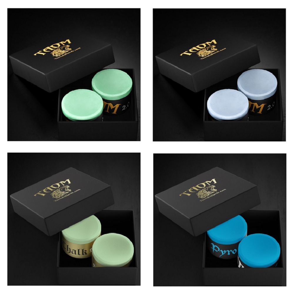Taom Premium Green Snooker Chalk Version 2.0 Single 