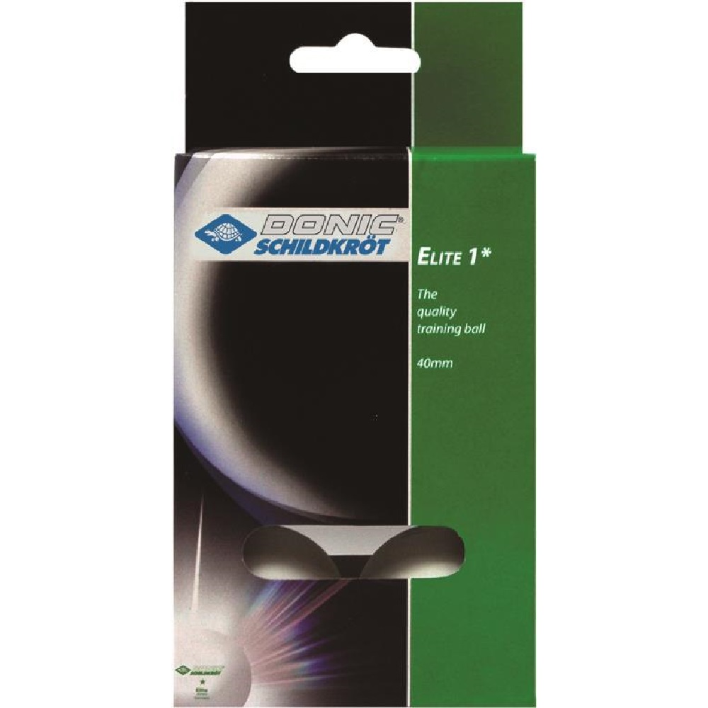TABLE TENNIS BALLS DONIC SCHILDKROT ELITE 6 PACK Swiftflyte Online