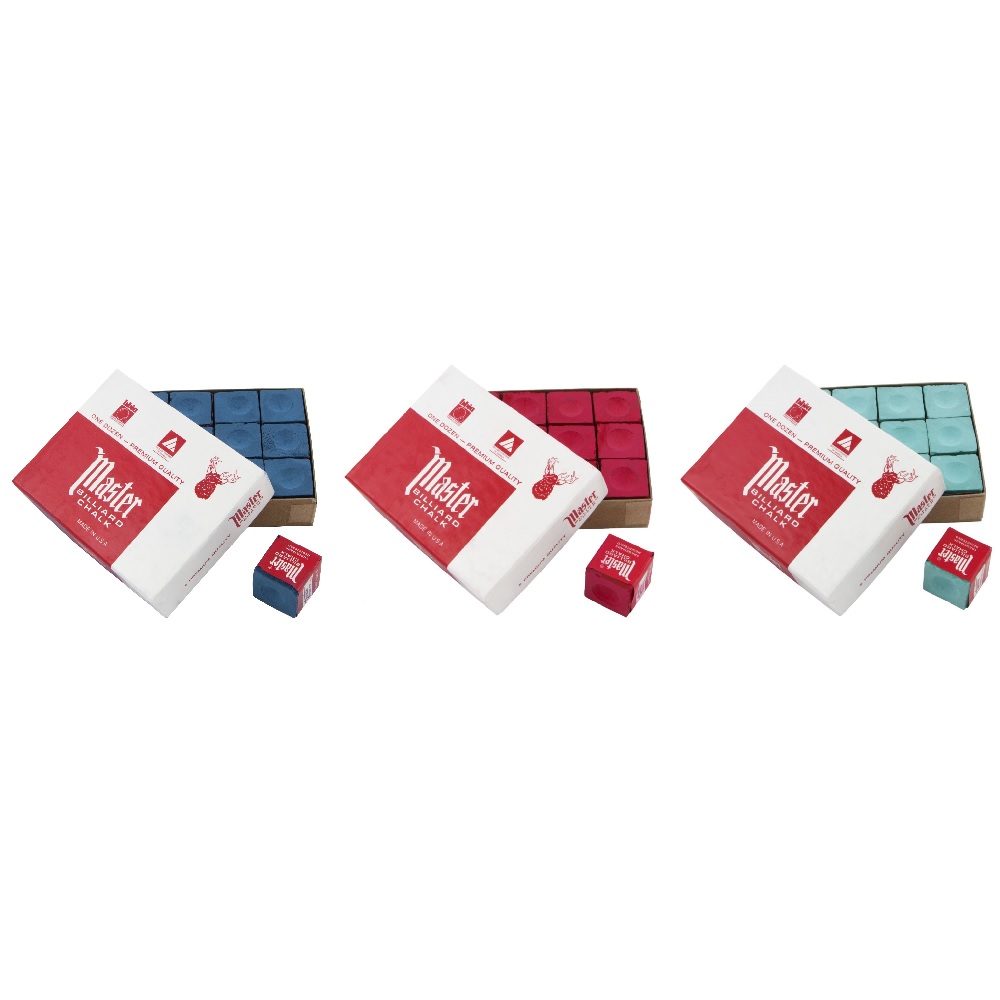 CUE CHALK MASTER 12 PIECES Swiftflyte Online