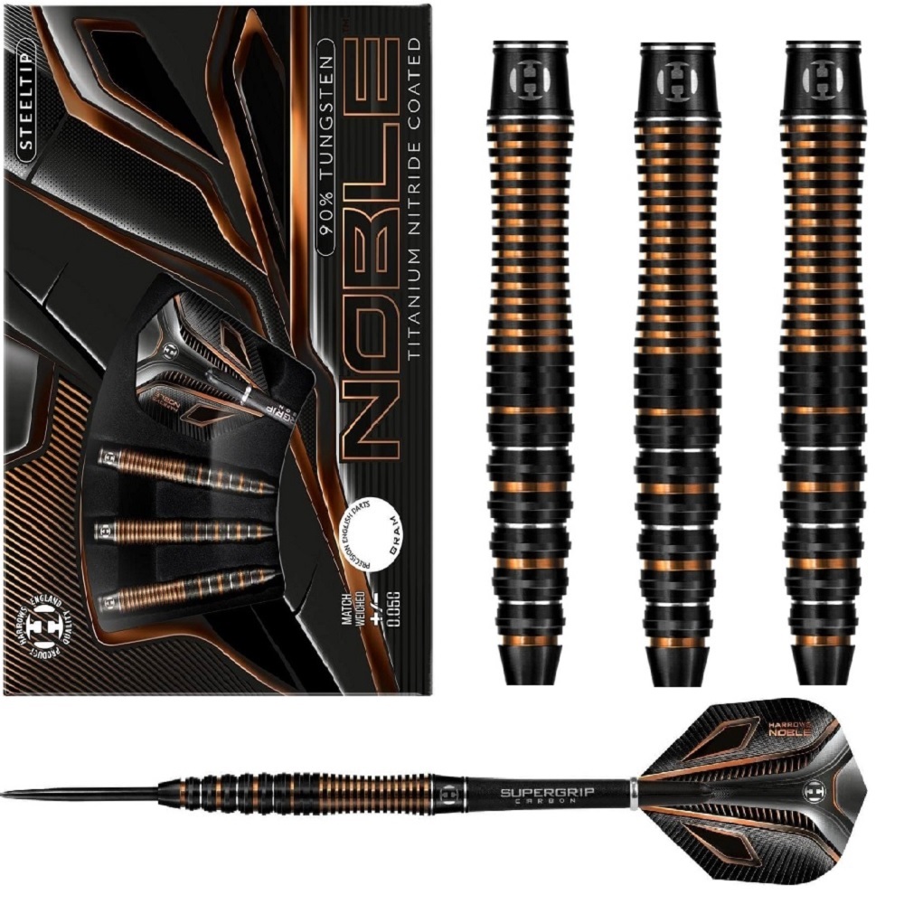 HARROWS NOBLE 90 TUNGSTEN DARTS 22, 24 & 26gm Swiftflyte Online