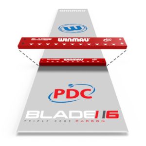 DART MAT - WINMAU - PDC CLEARZONE TRANSPARENT (INTEGRATED OCHE)