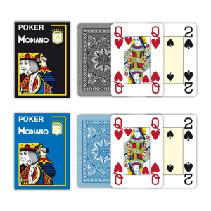 PLAYING CARDS - MODIANO POKER PLASTIC