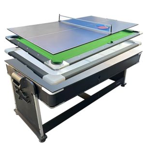 4 IN 1 POOL TABLE & COMBINATION GAMES TABLE