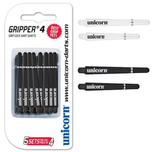 UNICORN GRIPPER 4 SHAFTS – VALUE PACK OF 5 – 2BA THREAD – SHORT & MED/STD