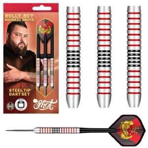 SHOT MICHAEL SMITH PLATED BRASS DARTS - 24GM