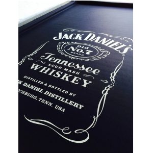 HAINSWORTH® SMART POOL TABLE CLOTH - 7FT - JACK DANIEL'S