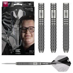 TARGET BEAU GREAVES GEN 1 90% TUNGSTEN DARTS - SWISS POINT - 23, 25GM