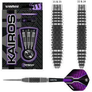 WINMAU KAIROS 90% TUNGSTEN DARTS - 21, 23, 24, 26GM