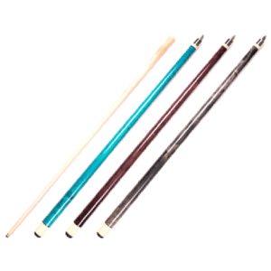 2 PIECE MAPLE CUE - LUMEX DYED - 57" 9.5/12.5MM